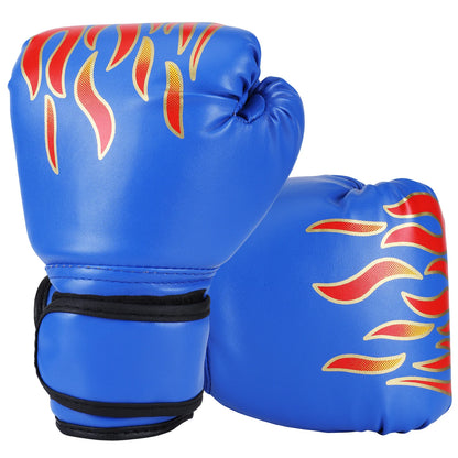 Boxing Glove Leather Kickboxing Protective Glove Aldult Kids Children Punching Training Sanda Sports Supplies Kids Boxing Gloves