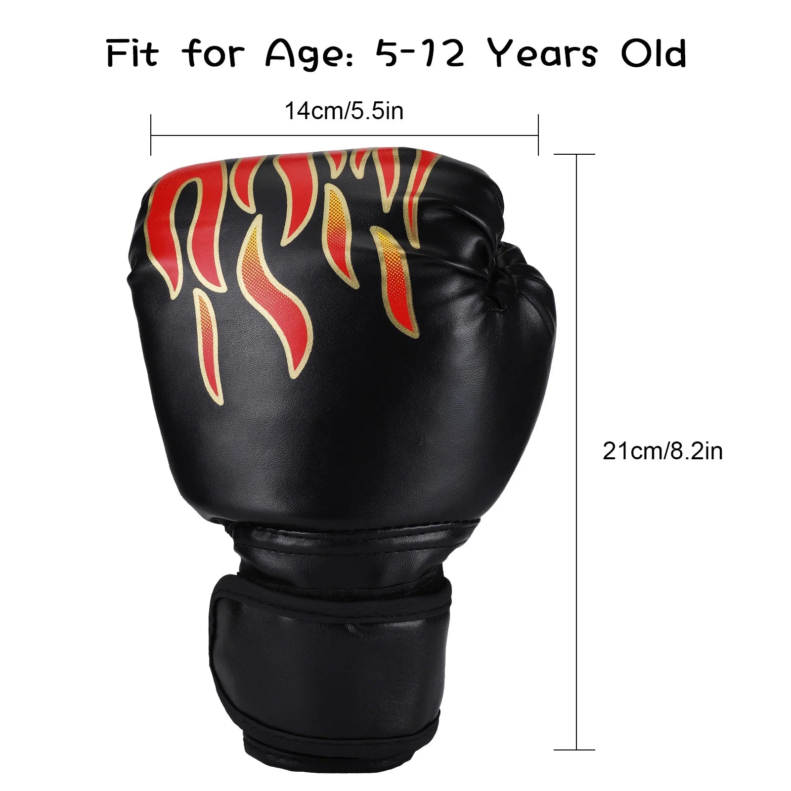 Boxing Glove Leather Kickboxing Protective Glove Aldult Kids Children Punching Training Sanda Sports Supplies Kids Boxing Gloves