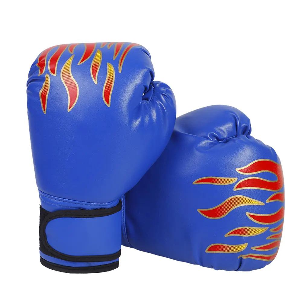 Boxing Glove Leather Kickboxing Protective Glove Aldult Kids Children Punching Training Sanda Sports Supplies Kids Boxing Gloves