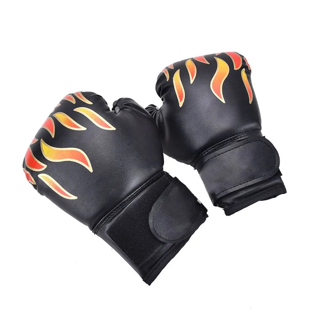 Boxing Glove Leather Kickboxing Protective Glove Aldult Kids Children Punching Training Sanda Sports Supplies Kids Boxing Gloves
