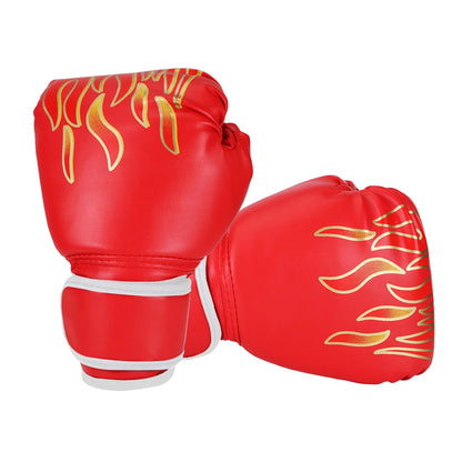 Boxing Glove Leather Kickboxing Protective Glove Aldult Kids Children Punching Training Sanda Sports Supplies Kids Boxing Gloves
