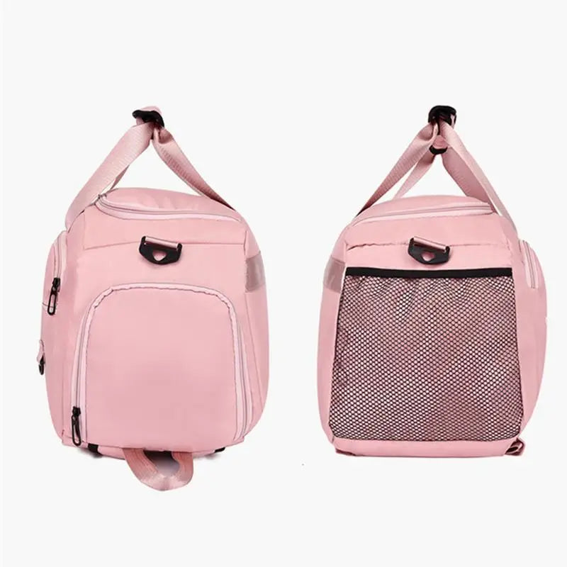 Fitness Gym Bag Oxford Cloth Large Capacity Travel Bag Sports Handbags Gym Duffle Bag Waterproof Multiple Pockets Storage Pack