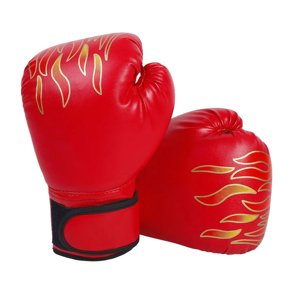 Boxing Glove Leather Kickboxing Protective Glove Aldult Kids Children Punching Training Sanda Sports Supplies Kids Boxing Gloves