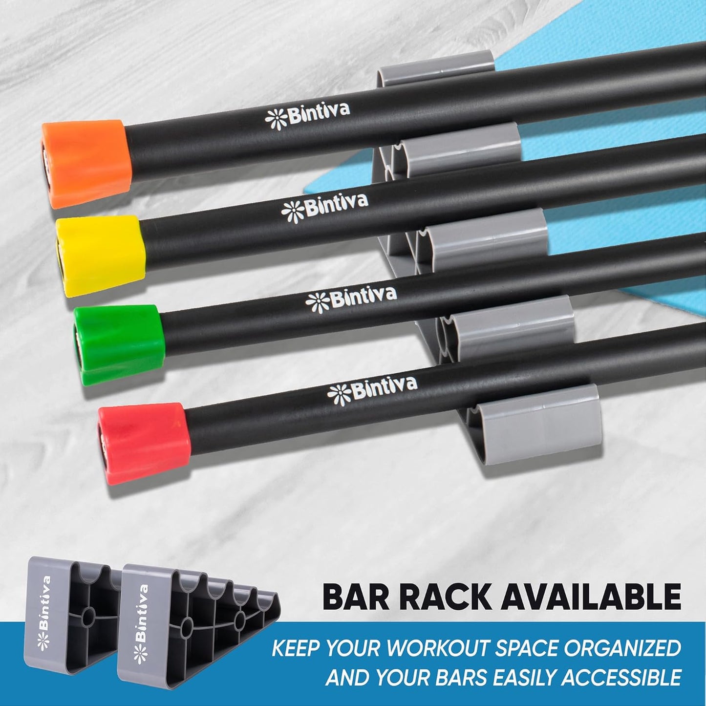 Weighted Bar Set - Weighted Bars for Exercise