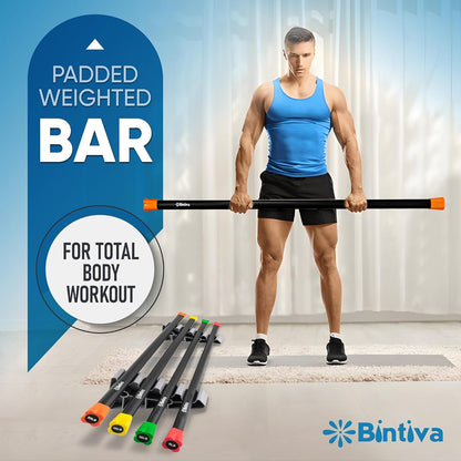 Weighted Bar Set - Weighted Bars for Exercise